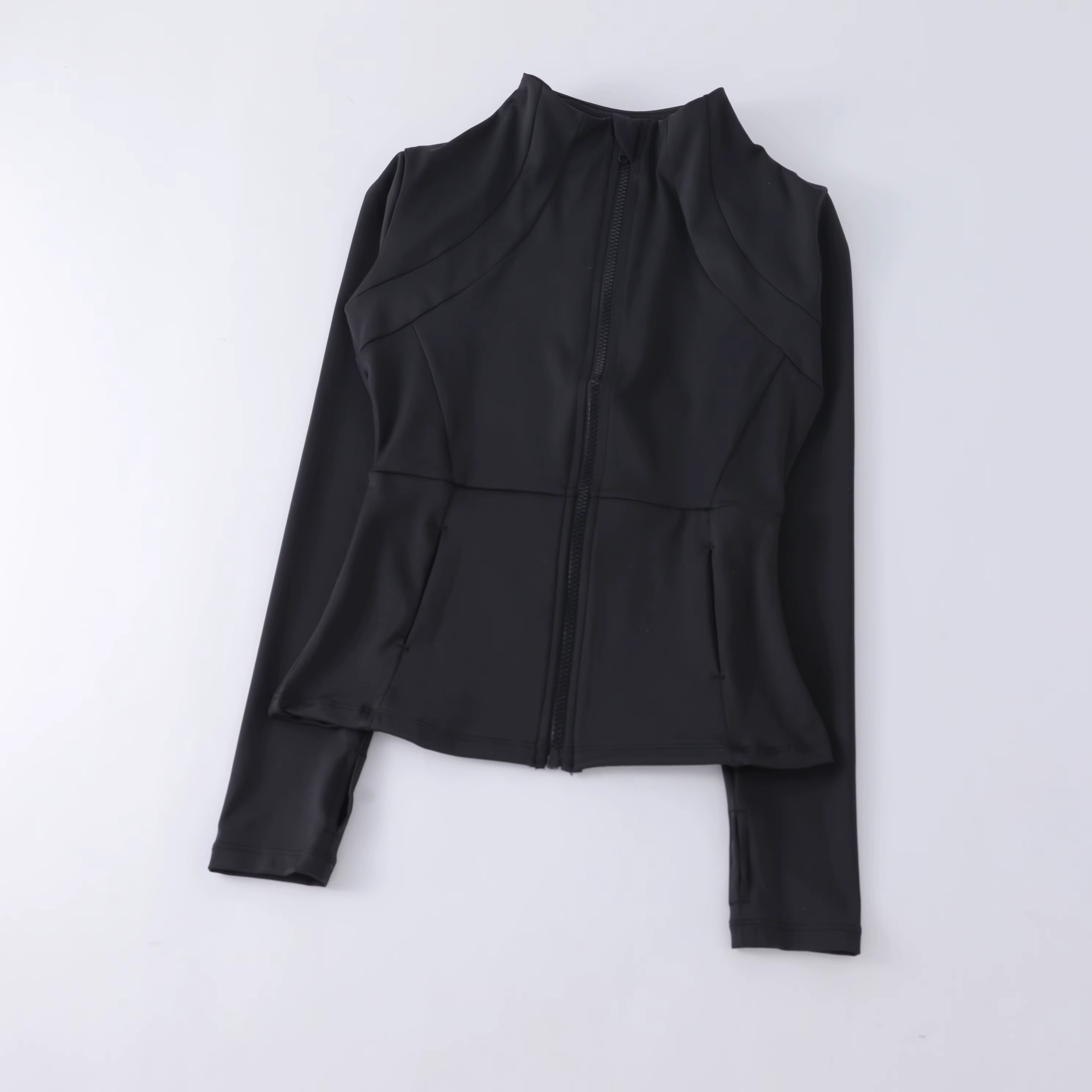 Vêtements de Yoga coupe-vent pour femmes, vêtements de sport, sweat-shirt à manches longues, vestes