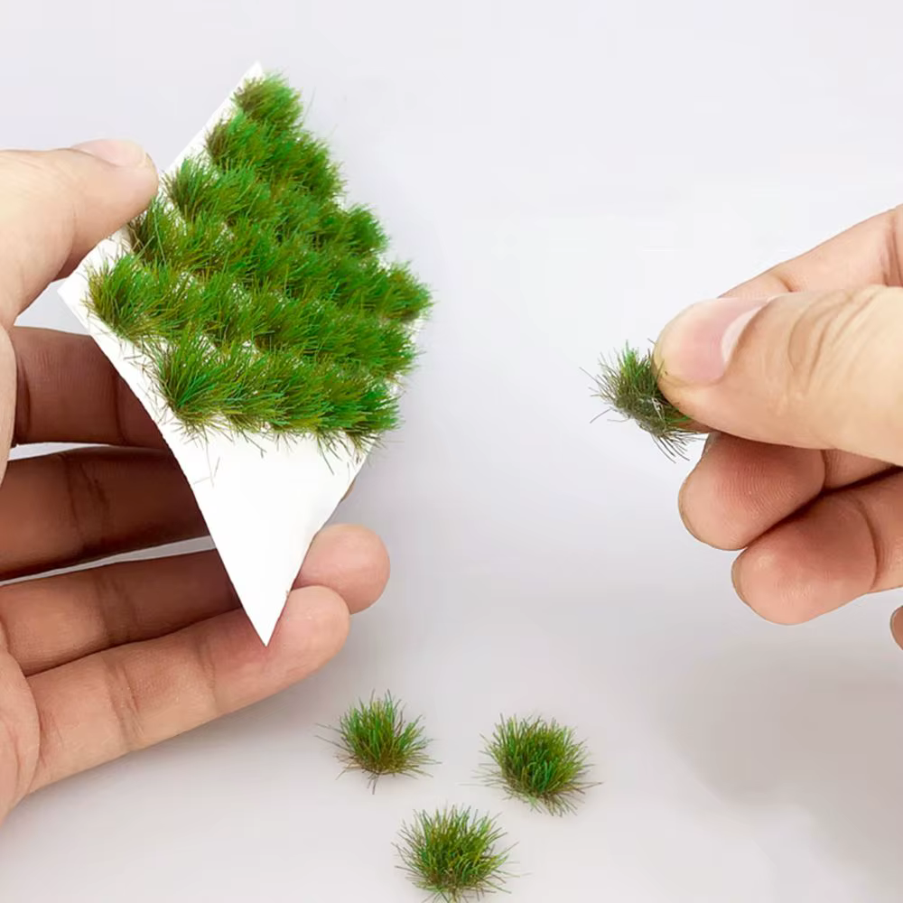 Mutilicolor – Simulation de nid d'herbe, modèle de scène de sable, matériel de bricolage, touffes d'