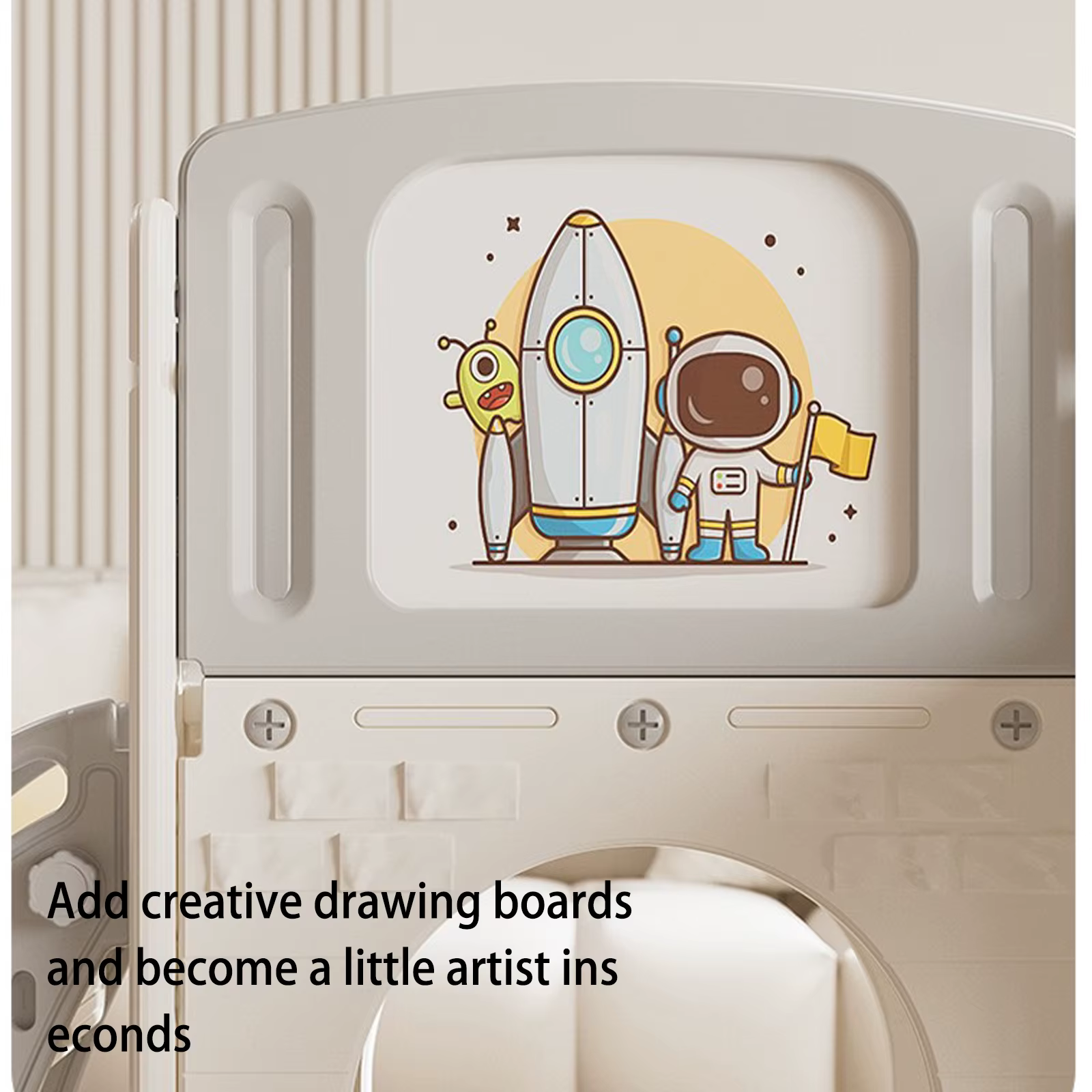 Toboggan pour bébé, aire de jeux pour enfants, toboggan intérieur/extérieur, toboggan multifonctionn