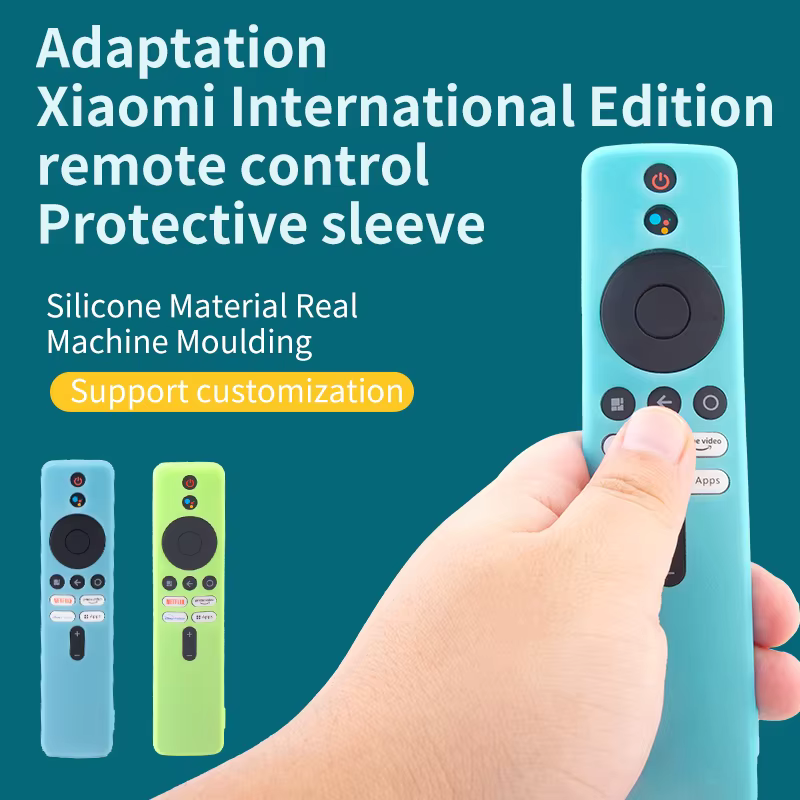 Étui de télécommande lumineux en Silicone, 1 pièce, pour Xiaomi TV Box S (2e génération), housse de 