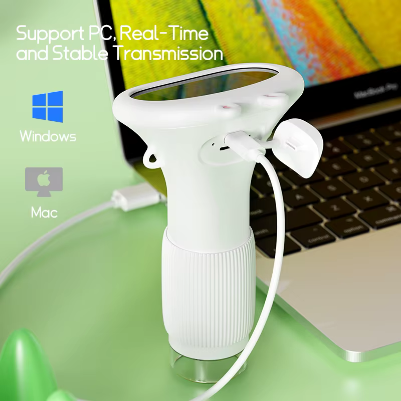 Microscope pour enfants Portable de poche écran IPS de 2 pouces 1000X Microscopes numériques portabl