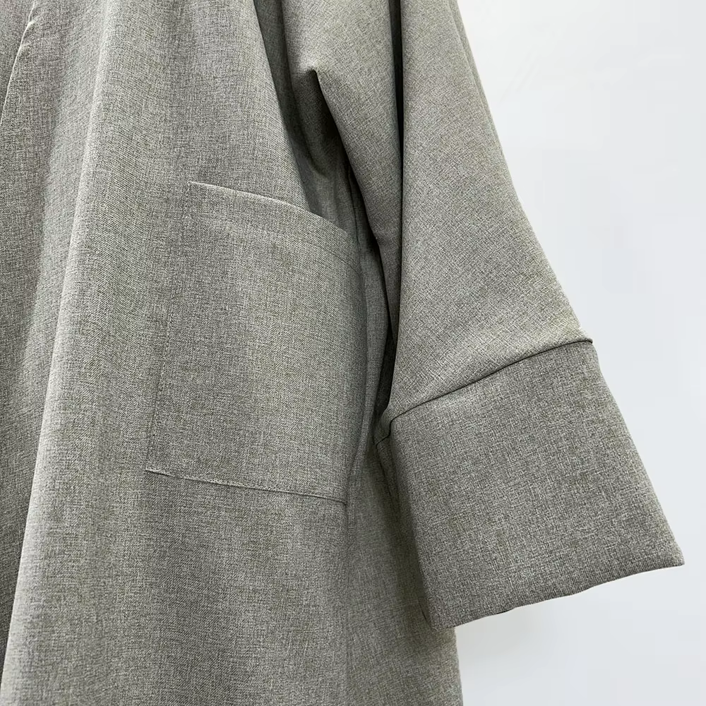 Abaya en lin avec poches pour femmes musulmanes, robe kimono ouverte, vêtements islamiques, modeste,