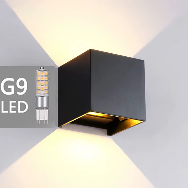 MiniInTheBox LGIO-Lampe de Décoration de Jardin, Appliques Murales G9 Extérieures, Porche Étanche IP