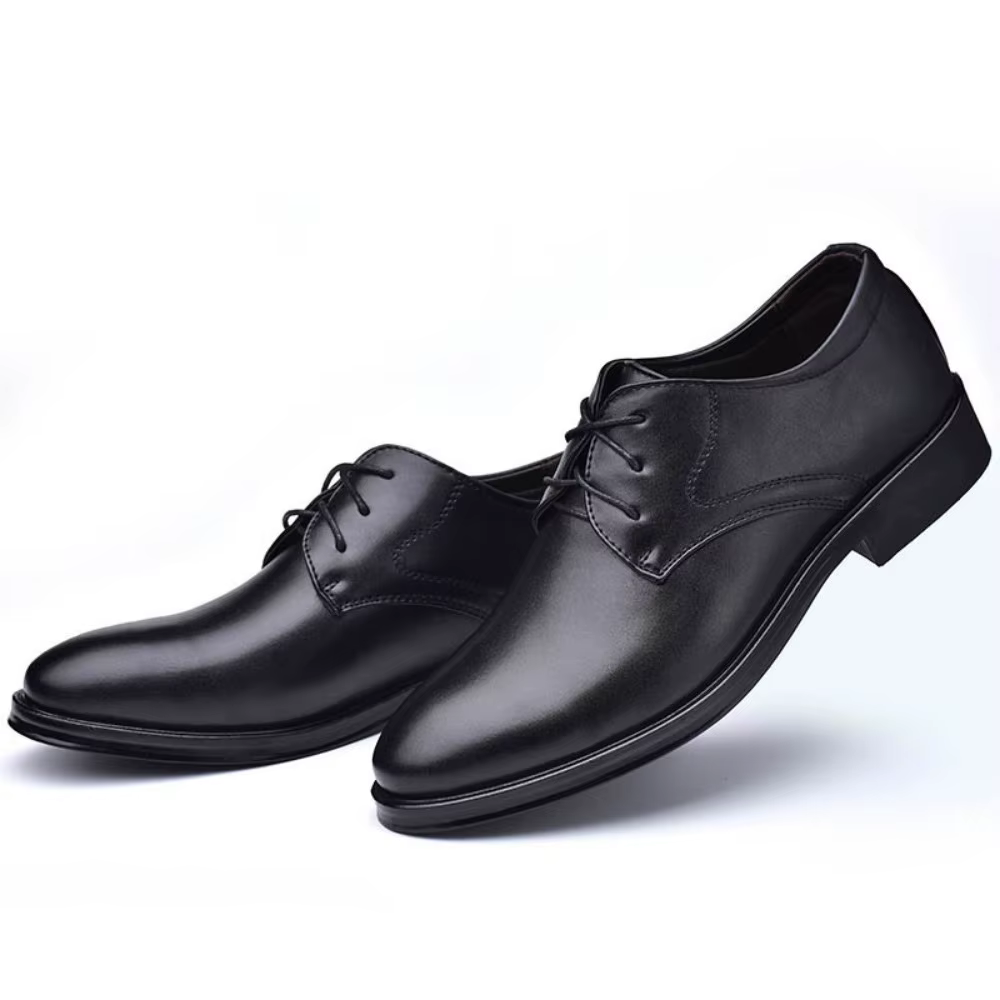 Chaussures Oxford classiques pour hommes, décontractées, habillées, formelles, à lacets, pour affair
