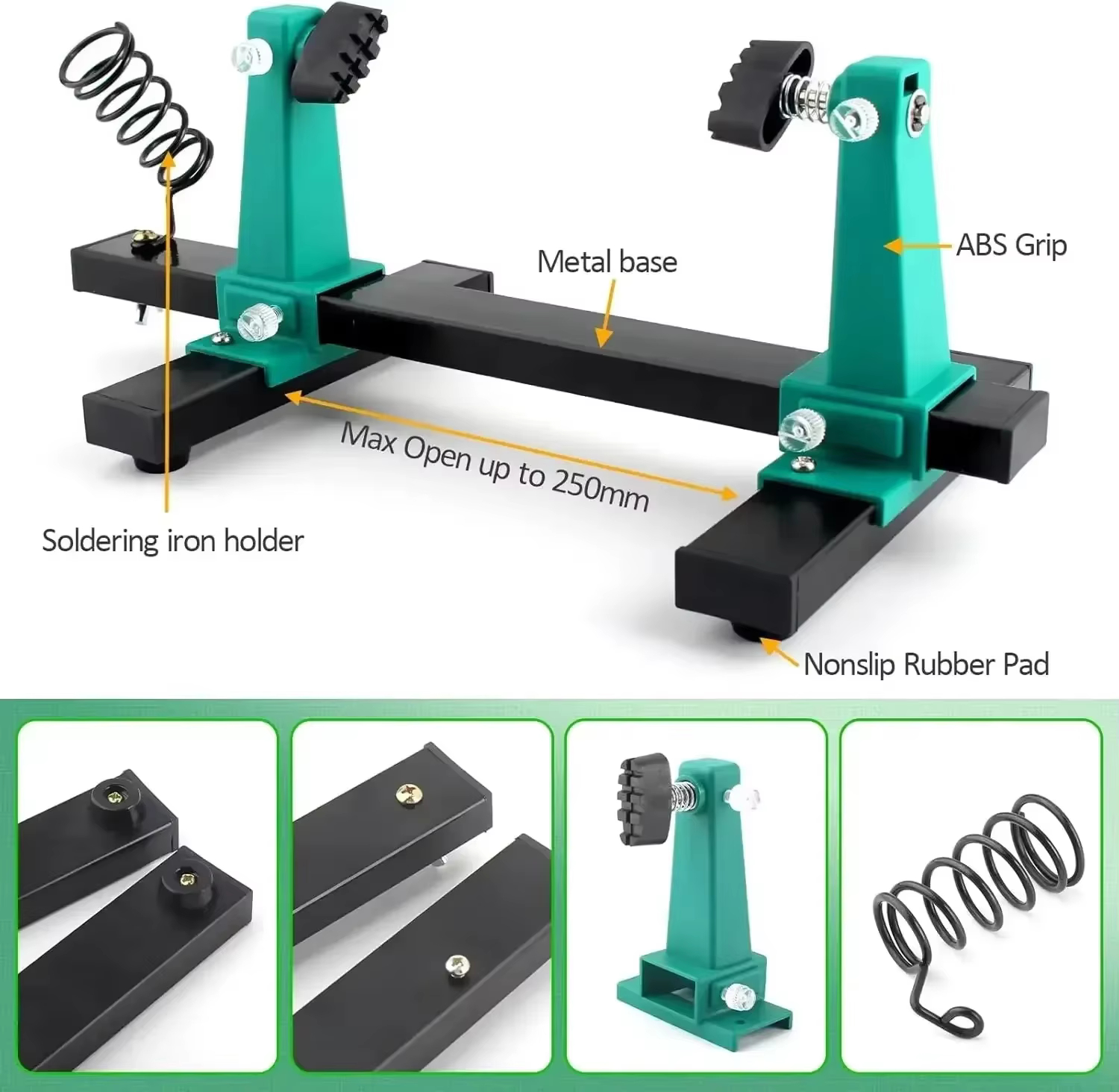 360 ° Support de carte de Circuit imprimé rotatif, support de PCB réglable, gabarit d'assemblage d