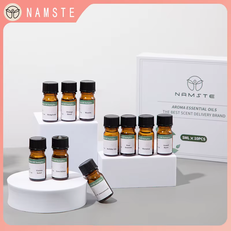 NAMSTE Coffrets d'échantillons d'huiles essentielles de différents types, série de parfums adaptés a