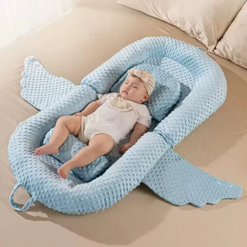 Oreillers pour bébé de 0 à 12 mois, berceau pour nouveau-né, coussinets de pente portables, oreiller