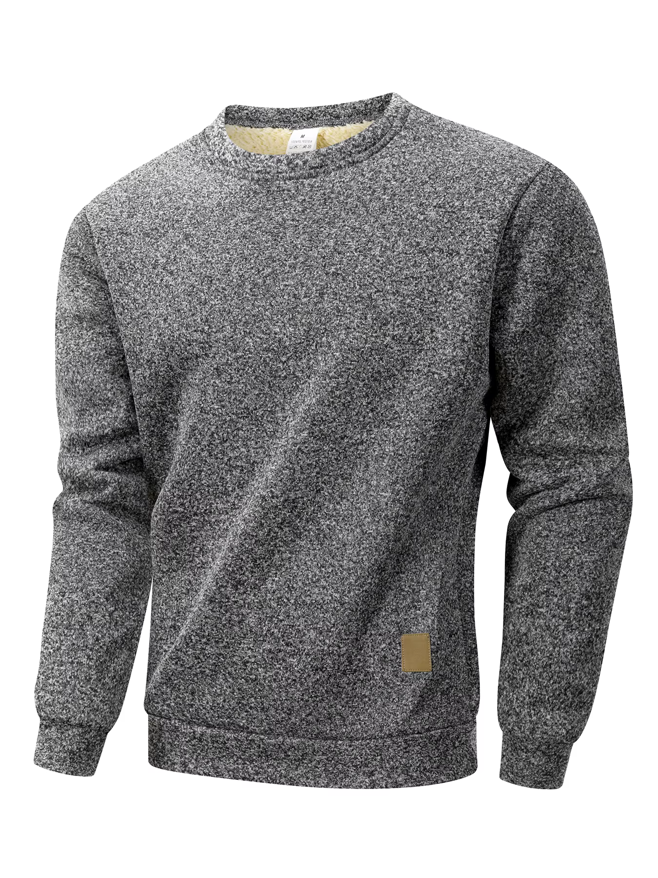 Sweat-shirt chaud doublé polaire pour homme, pull décontracté, à la mode, à manches longues, à capuc