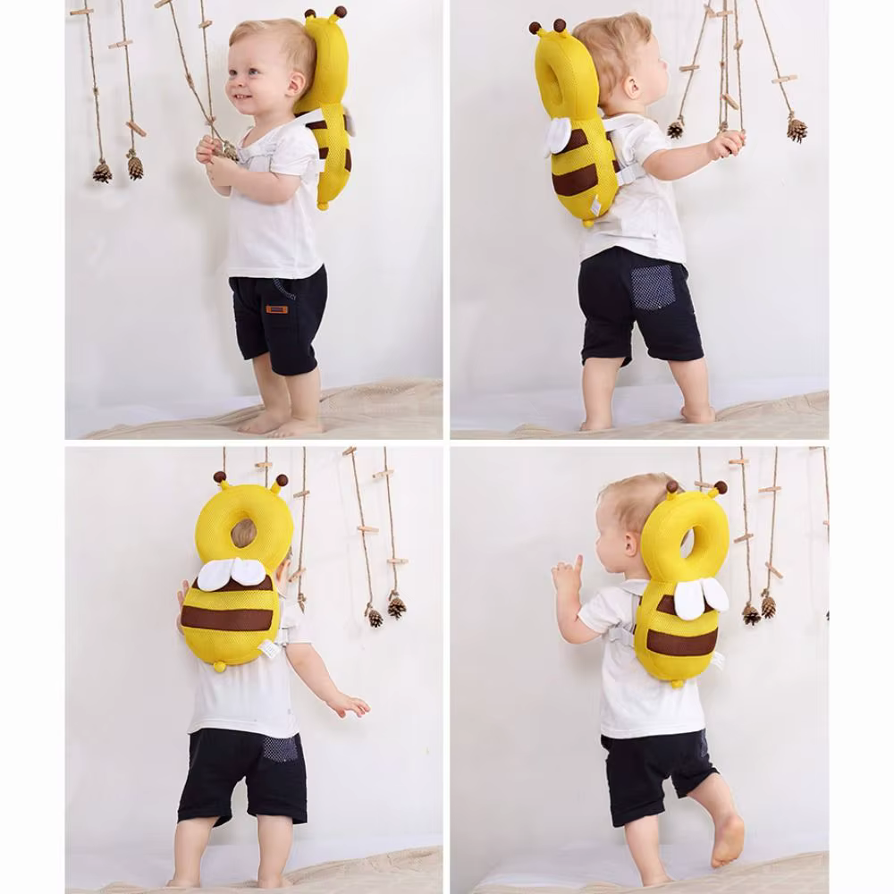 Coussin de protection de tête pour apprendre à marcher, protection arrière de la tête sûre pour enfa