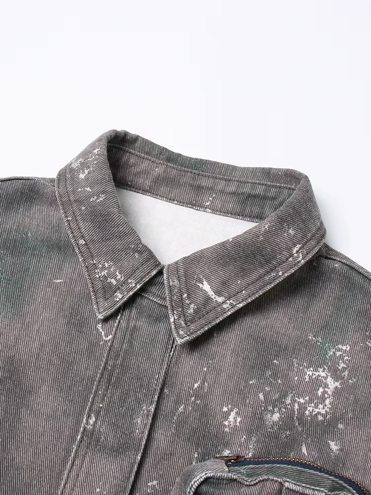 TWOTWurea-Veste en jean YLE Temperament pour femme, revers, manches longues, simple boutonnage, cams
