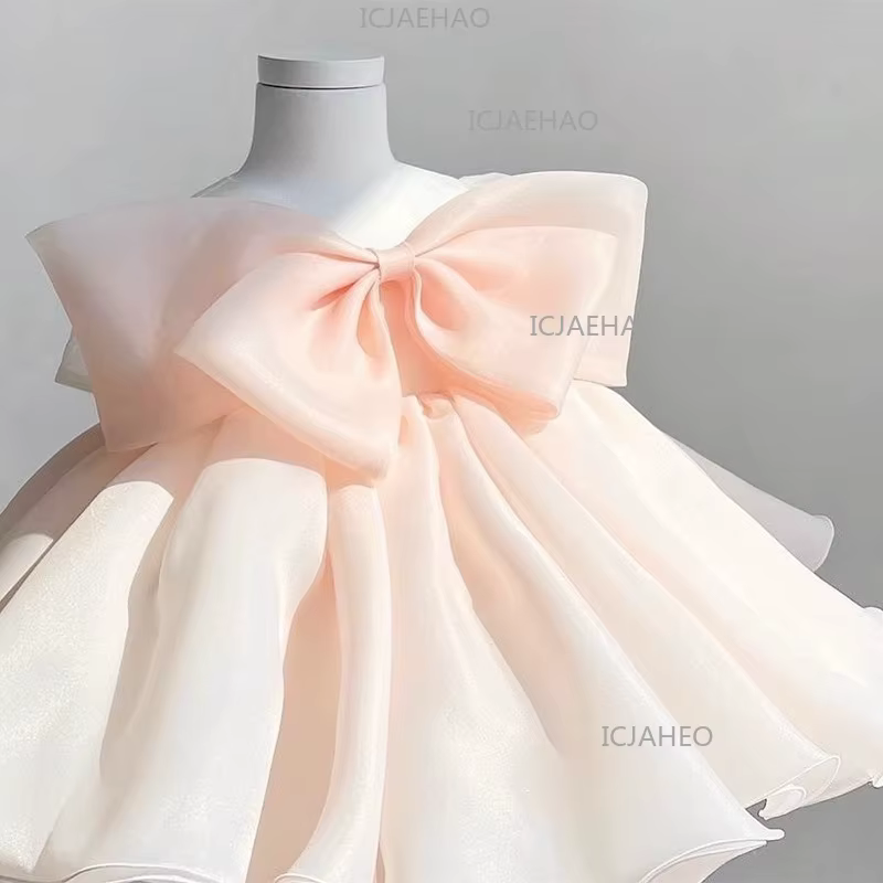 Nouvelle Robe de Princesse pour Filles 2026, Costume de Cérémonie pour Enfants, Robe de Soirée pour
