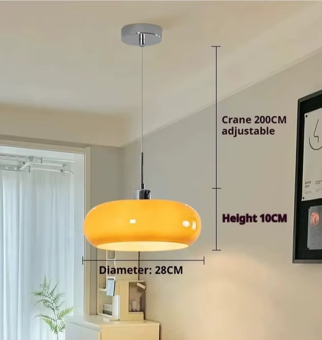 Suspension luminaire de style nordique vintage, pour salle à manger, bar, chambre, maison d'hôtes, r