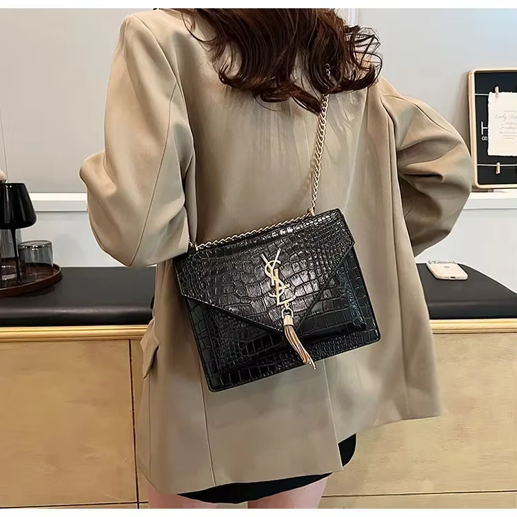 Sac à bandoulière pour femme motif pierre 2026, petit sac carré texturé haut de gamme, sac messager 