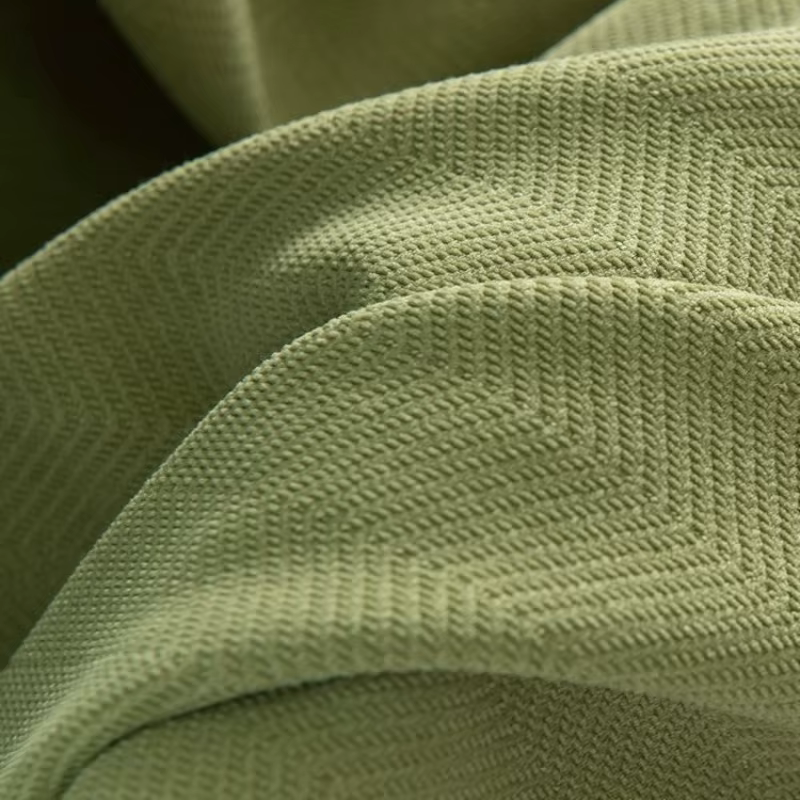 Rideaux Jacquard en Chenille Crème de Luxe, Style Français Moderne, pour Salon, Chambre à Coucher, S