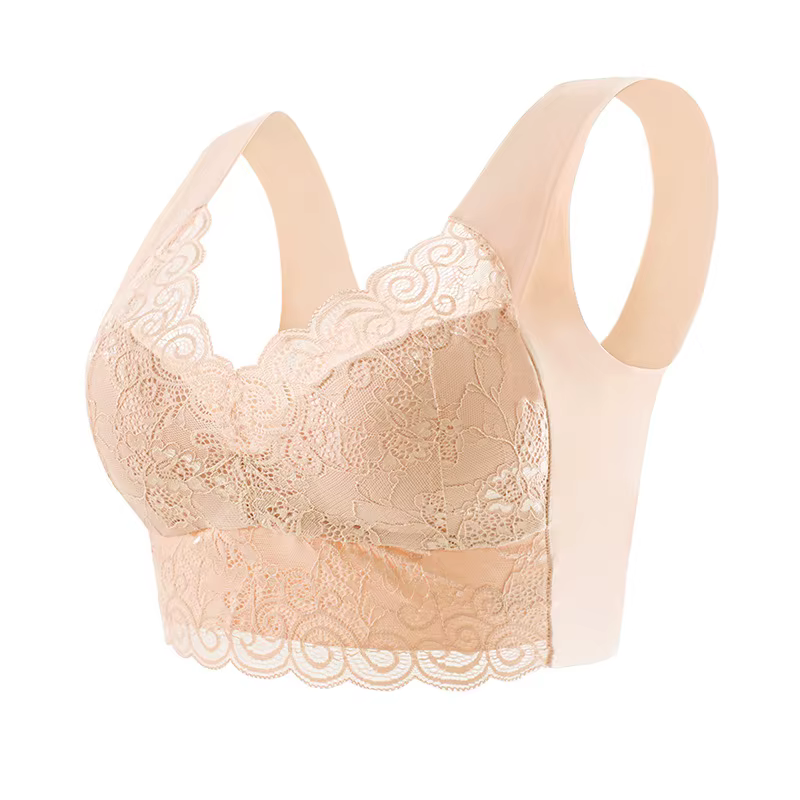Soutiens-gorge pour femmes sous-vêtements grande taille soutien-gorge M-5XL sans fil brassière été s