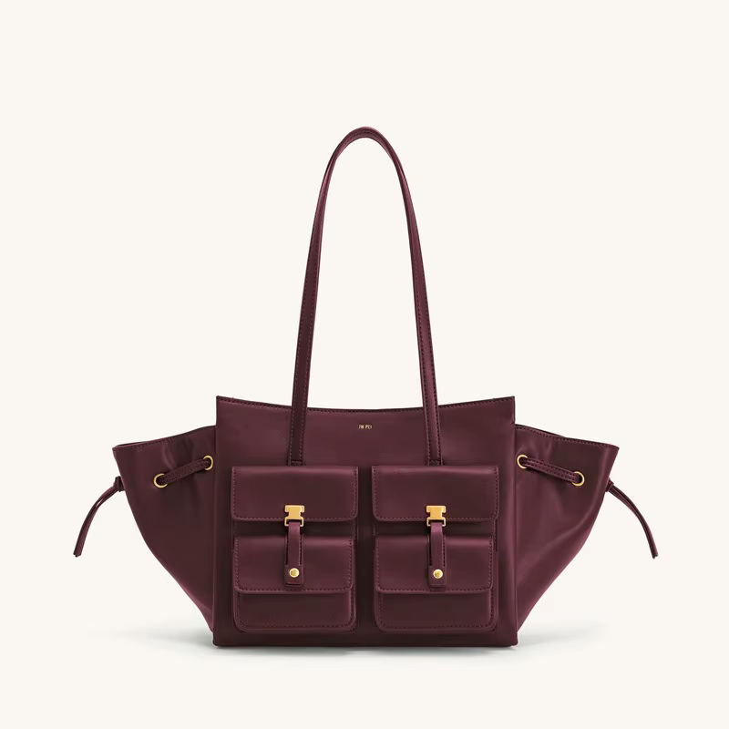 JW PEI Sac à main de poche, sac fourre-tout de moto, femme, grande capacité, banlieue, sac à bandoul