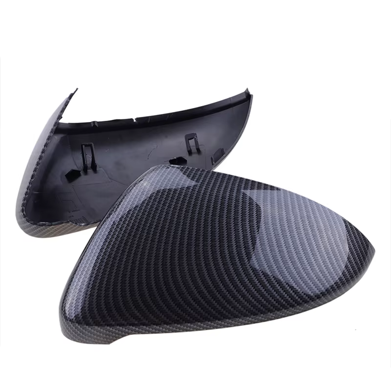 Boîtier de couvercle de rétroviseur de remplacement pour VW Golf 7 MK7 GTI 2014 – 18, noir/blanc/car