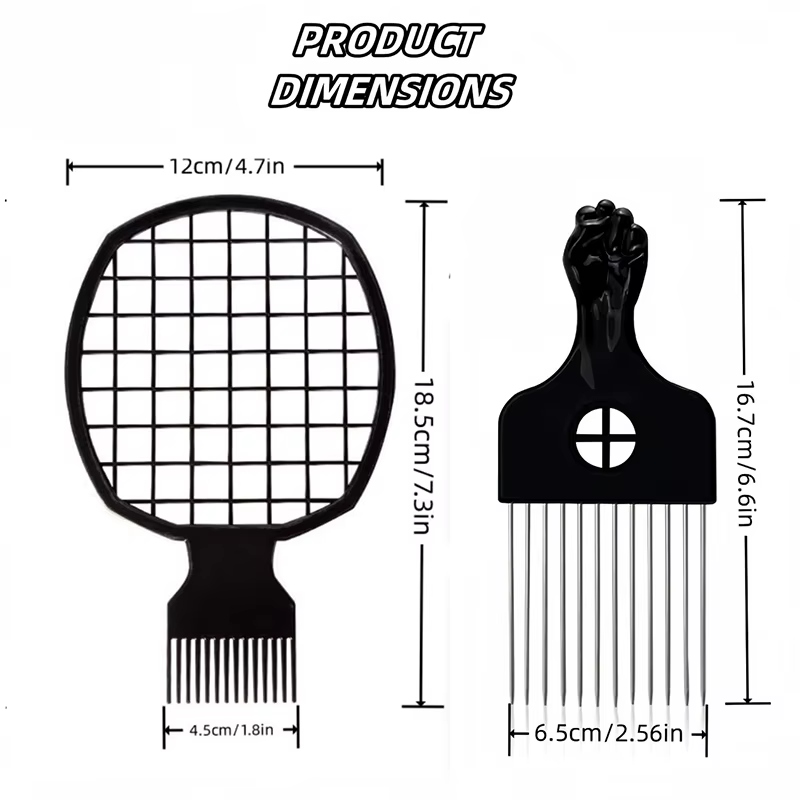 Ensemble d'éponges à cheveux torsadées magiques 3 pièces/ensemble, brosse éponge à gros trous pour c
