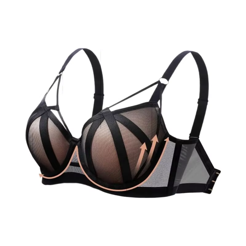 InDispensUnderwear-Soutien-gorge push-up à coupe complète pour femme, lingerie sexy, grande taille 7