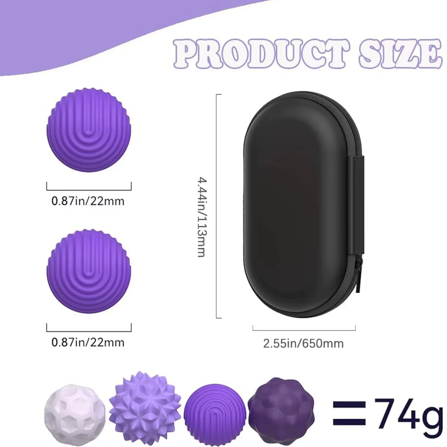 4/8 pièces jouet magnétique EDC Anti-Stress jouets Fidgeting Antistress anxiété jouet sensoriel ball