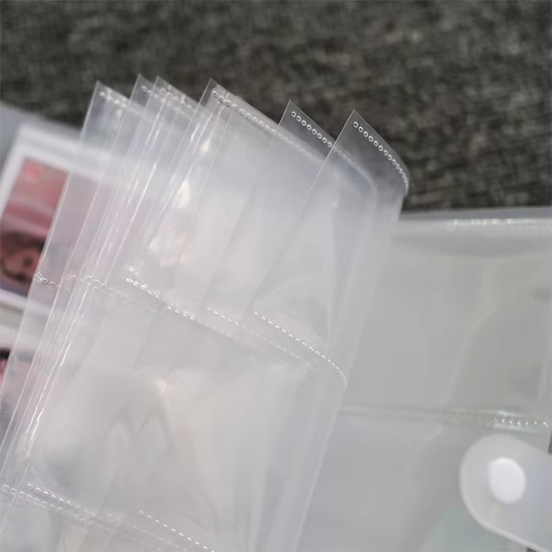 Album Photo Transparent Mini Album Polaroid carte Photo billet de Train carte Collection livre bijou