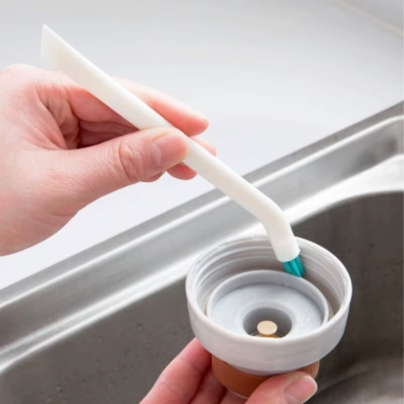 Brosse de nettoyage étroite à long manche, portable, pour biberon, outil de cuisine domestique, peti