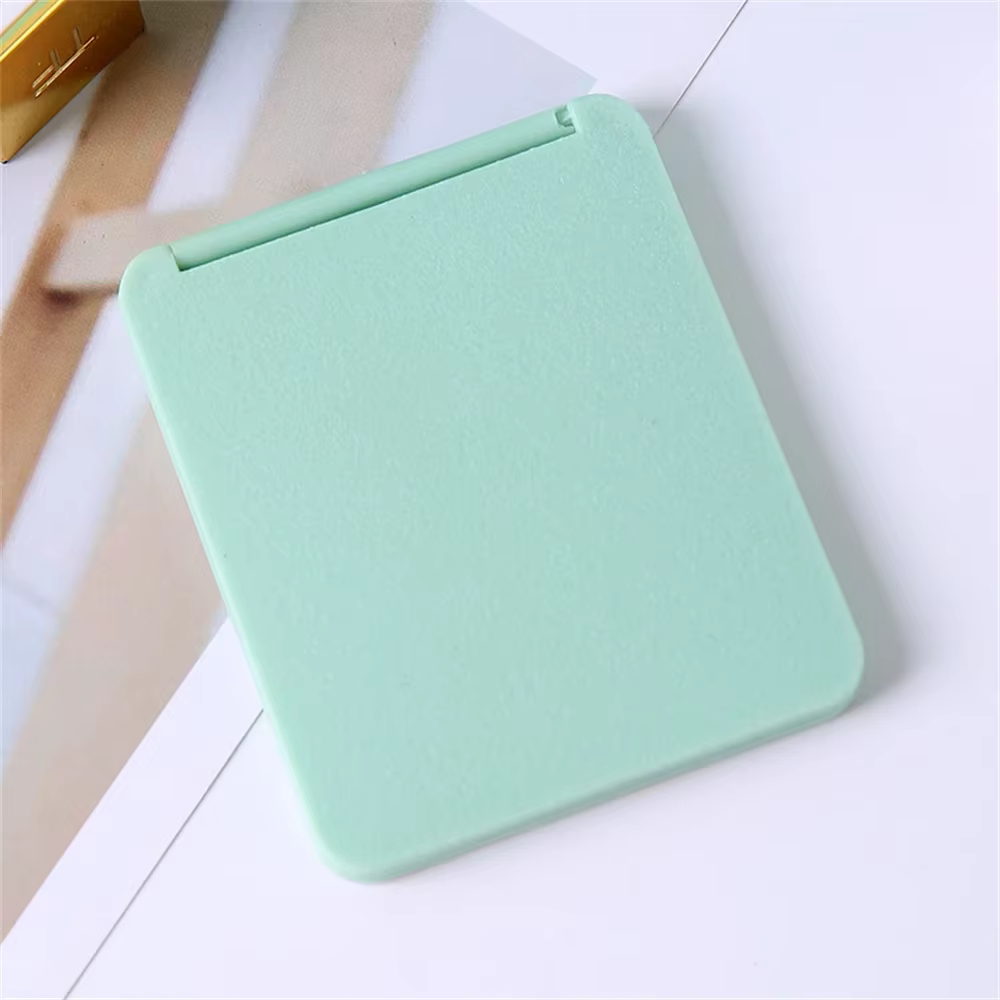 Miroir de maquillage pliable, Portable, Double face, pour dortoir d'étudiants, bureau, petit cadeau,