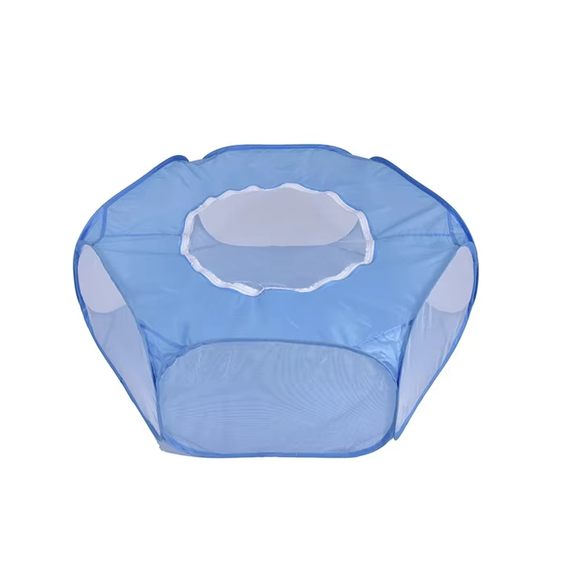 Petite Cage transparente Portable pour animaux de compagnie, tente pour chat et chien, parc pour ani