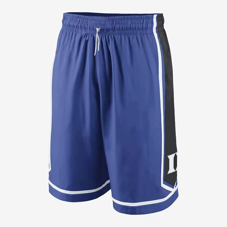 Shorts de basket-ball avec logo Blue Devil, shorts de sport respirants à séchage rapide en 3 couleur