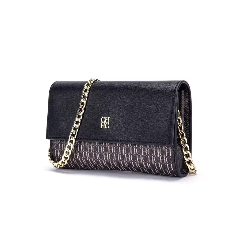 Sac à bandoulière polyvalent pour femme CH Festival Essential avec imprimé lettres, collection mode 