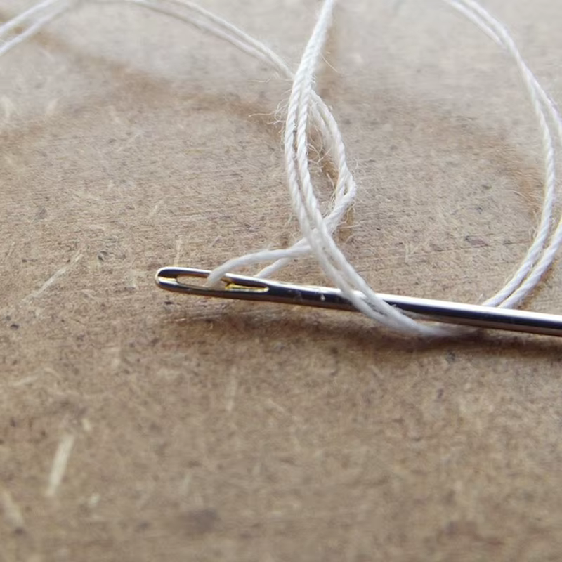 25 aiguilles à coudre à gros œil, aiguilles à coudre artisanales, aiguilles en acier pour cuir, aigu