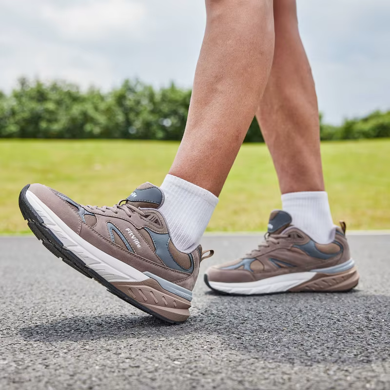 FitVille Chaussures de marche pour hommes à coupe extra large avec soutien de la voûte plantaire, ba