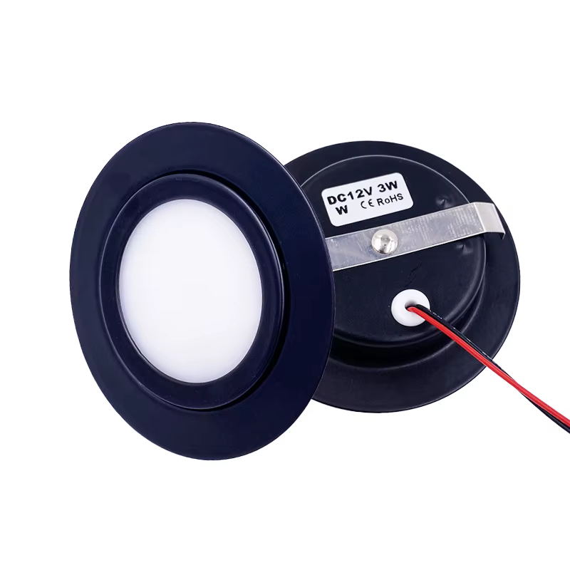 Mini spot LED encastré extérieur IP65 étanche DC12V 24V 3W 5W pour salle de bain, plafond, éclairage