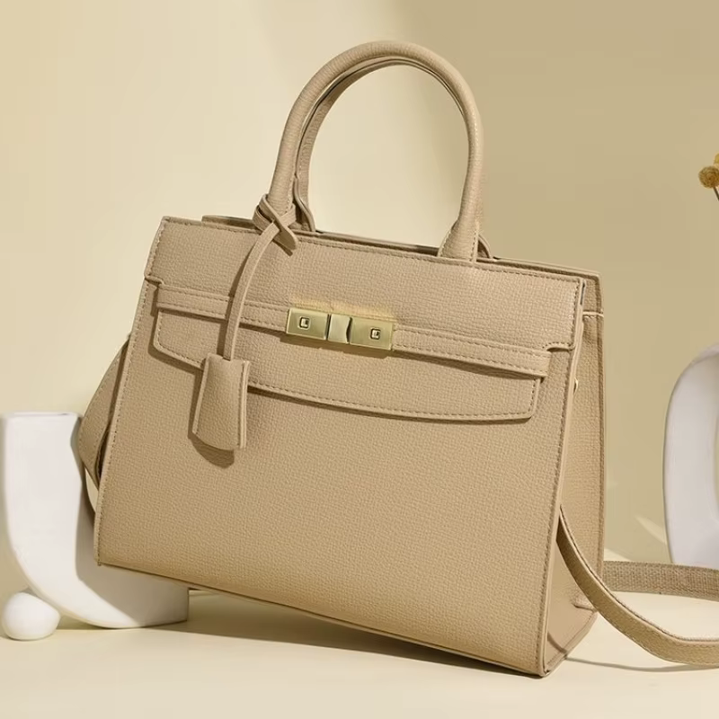 Sac fourre-tout pour femme en cuir de qualité supérieure, haut de gamme, Paris, tendance, look quoti