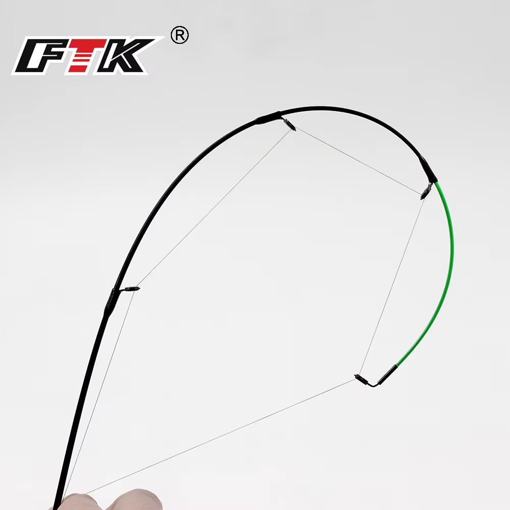 FTK Fiber Glass Top Tip M/L/H 50-120g Feeder carp rod Top Tip Accessoires de pêche Matériel de pêche