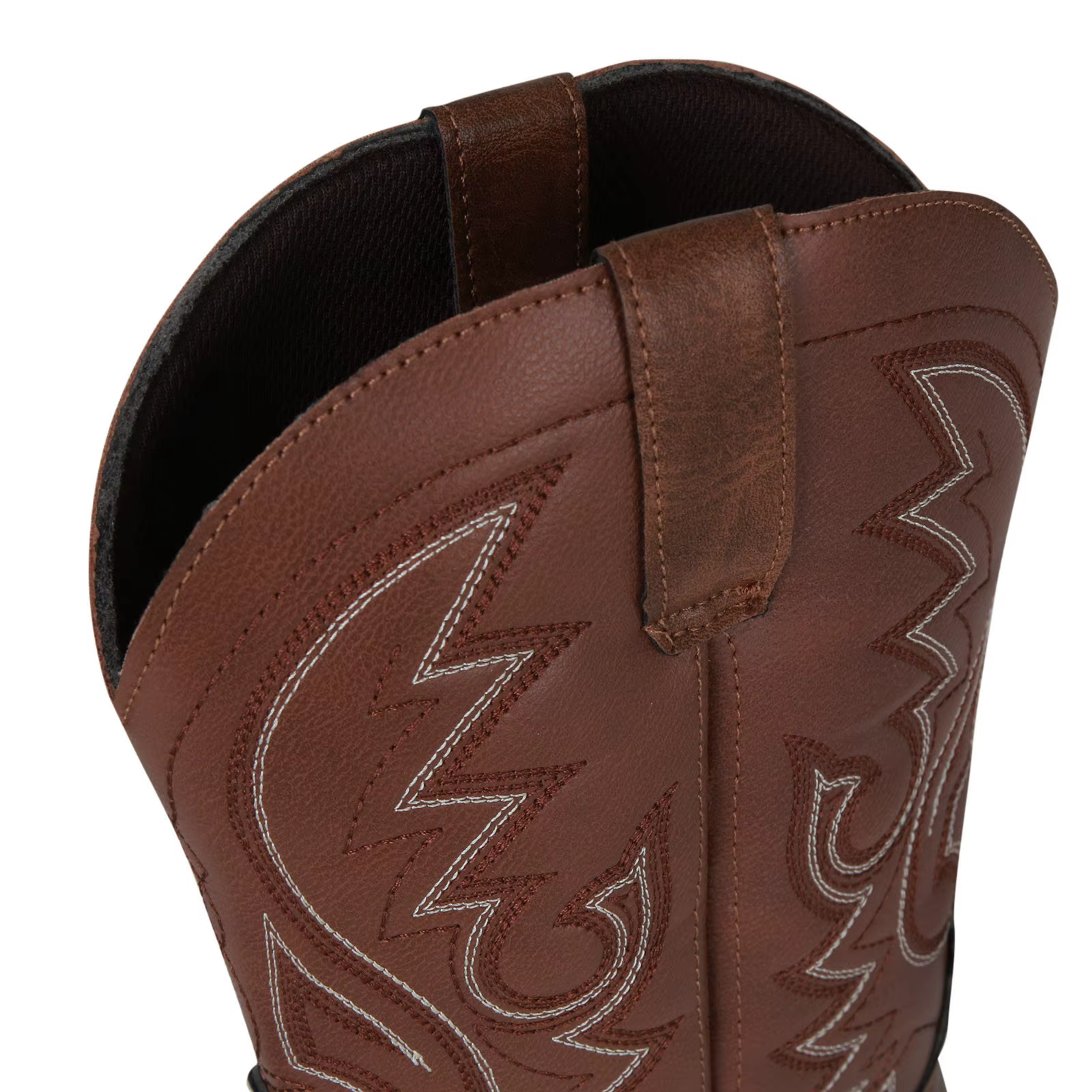 Bottes de Cowboy faites à la main pour hommes, bottes occidentales brodées à bout pointu, mi-mollet,