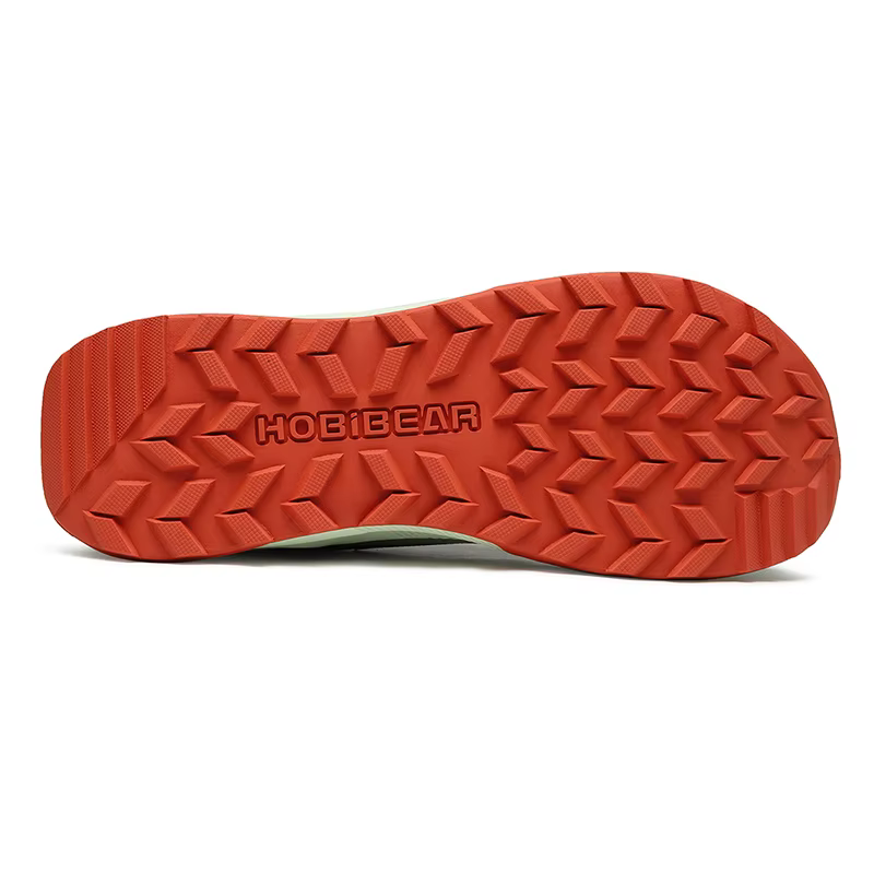 HOBIBEAR Chaussures de course unisexes avec bande élastique, baskets de randonnée, chaussures décont