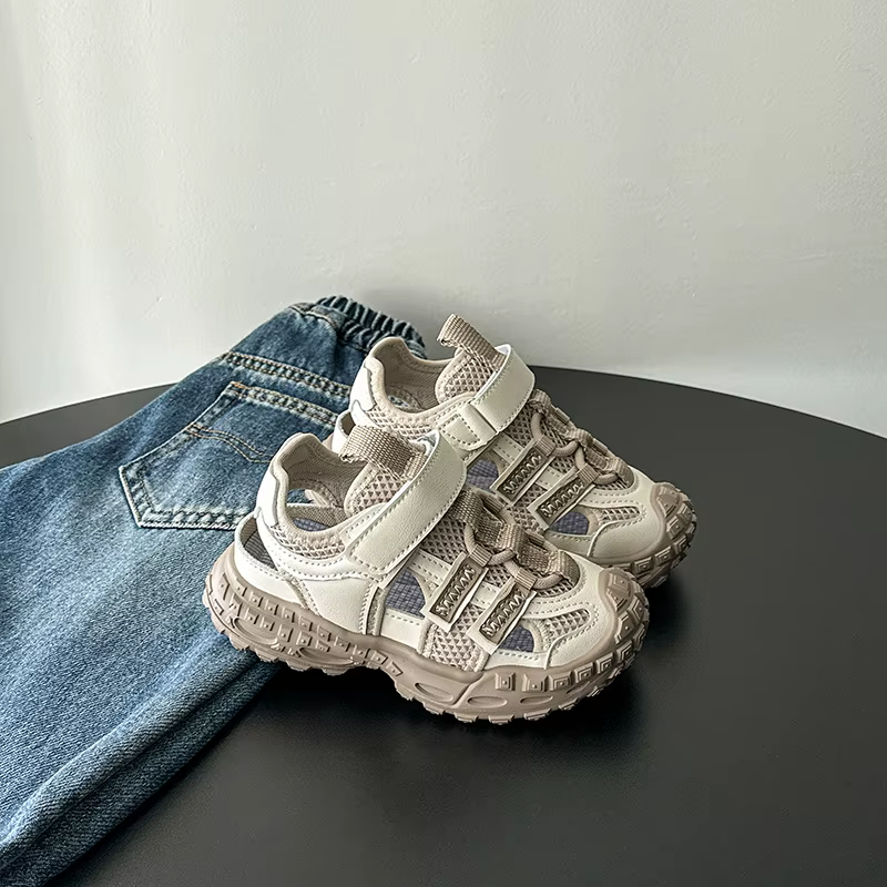 Sandales de sport d'été pour enfants, chaussures de course respirantes pour garçons et filles, antid