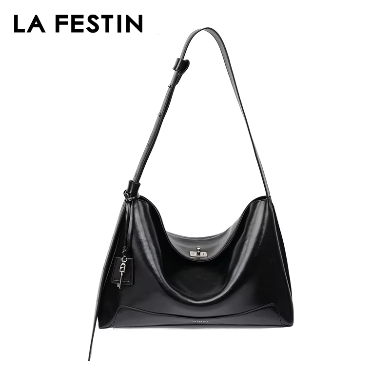LA FESTIN-Sac à Bandoulière en Cuir de Grande Capacité pour Femme, Fourre-Tout Populaire à la Mode