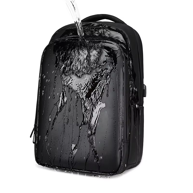 LED affichage sac à dos voyage d'affaires 15.6 pouces sac à dos pour ordinateur portable hommes bric