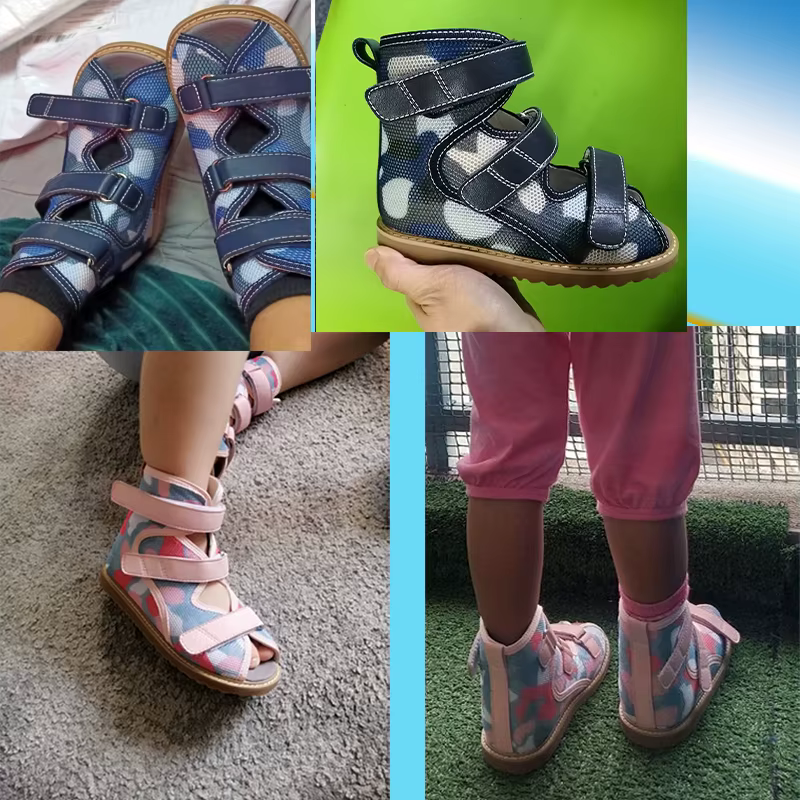 Uckland-Chaussures d'été pour filles et garçons, sandales à talons hauts renforcés, l'offre elles pl