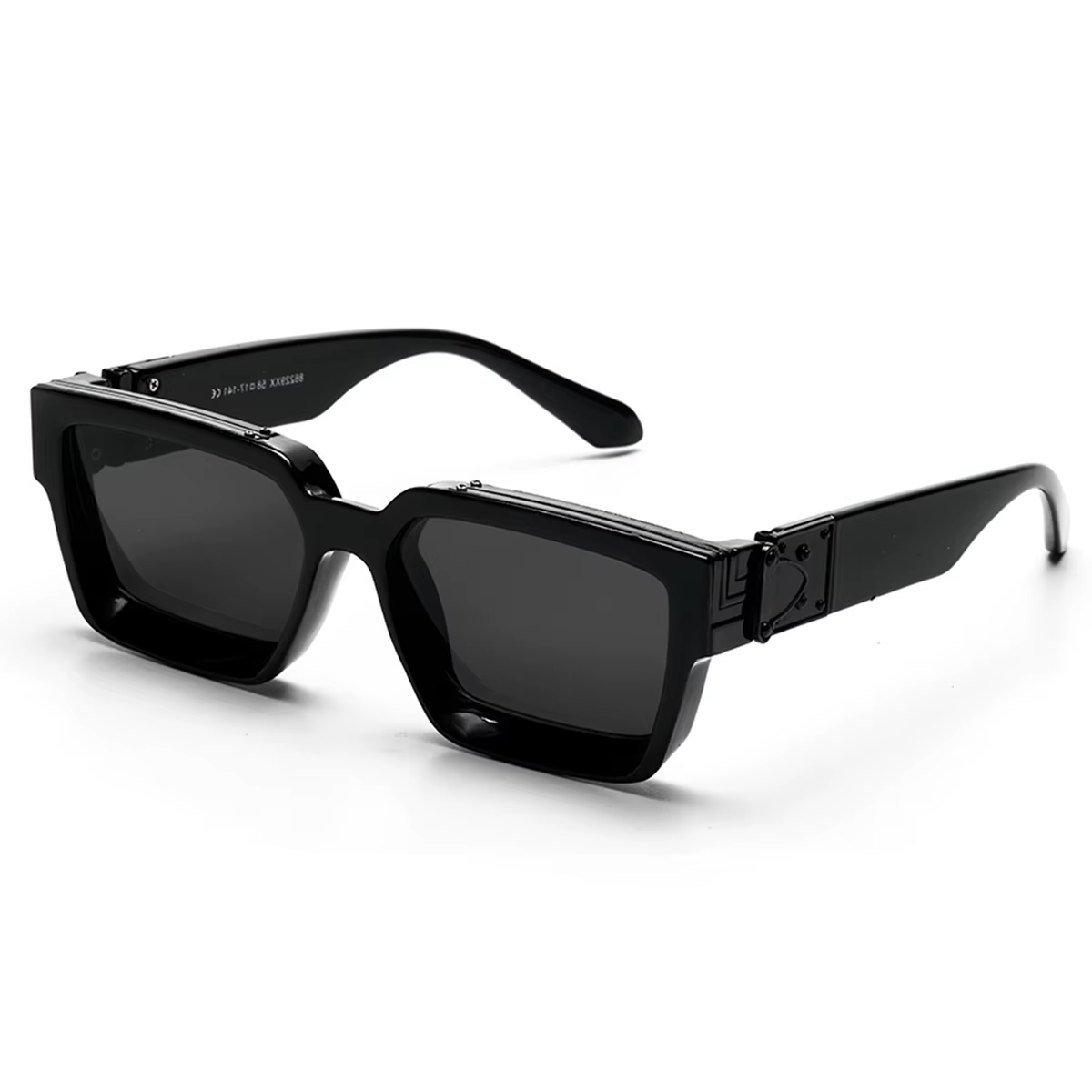 Lunettes de soleil de luxe Ruiao Retro Black Millionaire Shades 2026 pour hommes, lunettes de soleil
