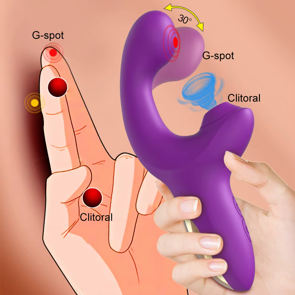 Vibromasseur gode injuste pour femme, ventouse de clitoris sous vide, produits pour adultes, jouet s