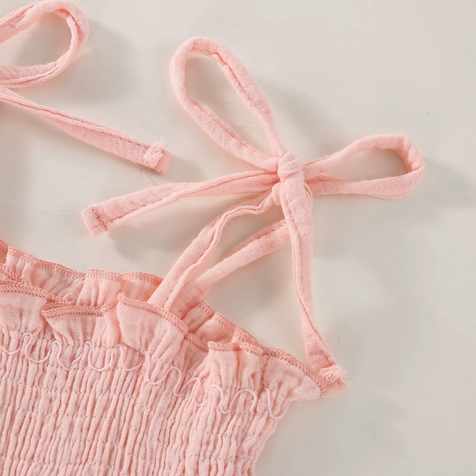 Barboteuse à Épaules Dénudées pour Bébé Fille, Robe Tutu Brodée Florale, Combinaison avec Ourlet en