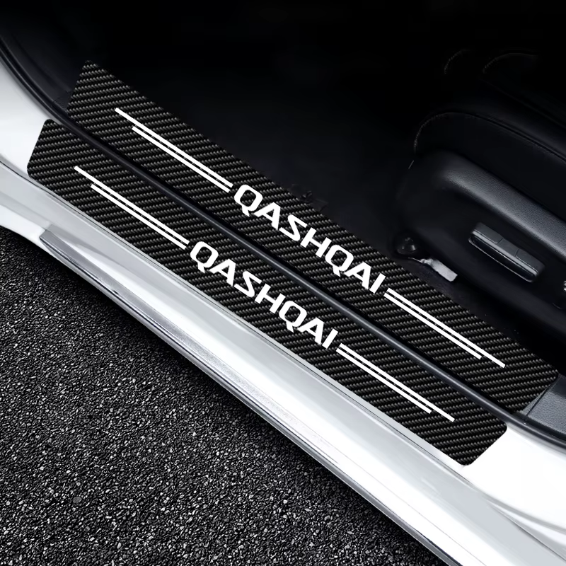 Autocollant de seuil de porte de voiture, 5 pièces/ensemble, pour Nissan Qashqai J10 J11 J12 2013 20