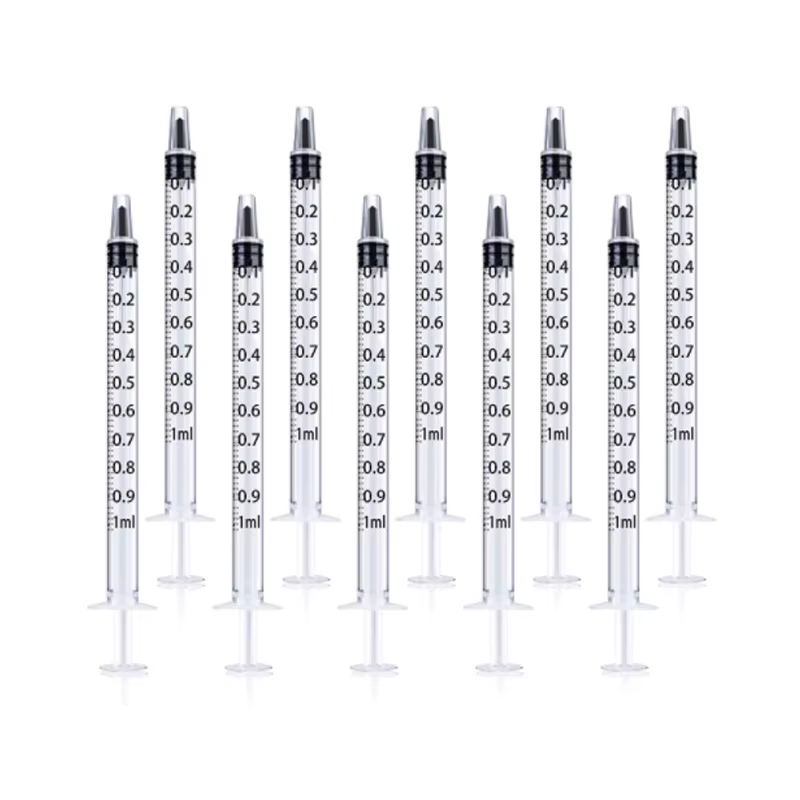 Seringue réutilisable en plastique pour mesurer les nutriments, outil de cuisine hydroponique, 1ml-1