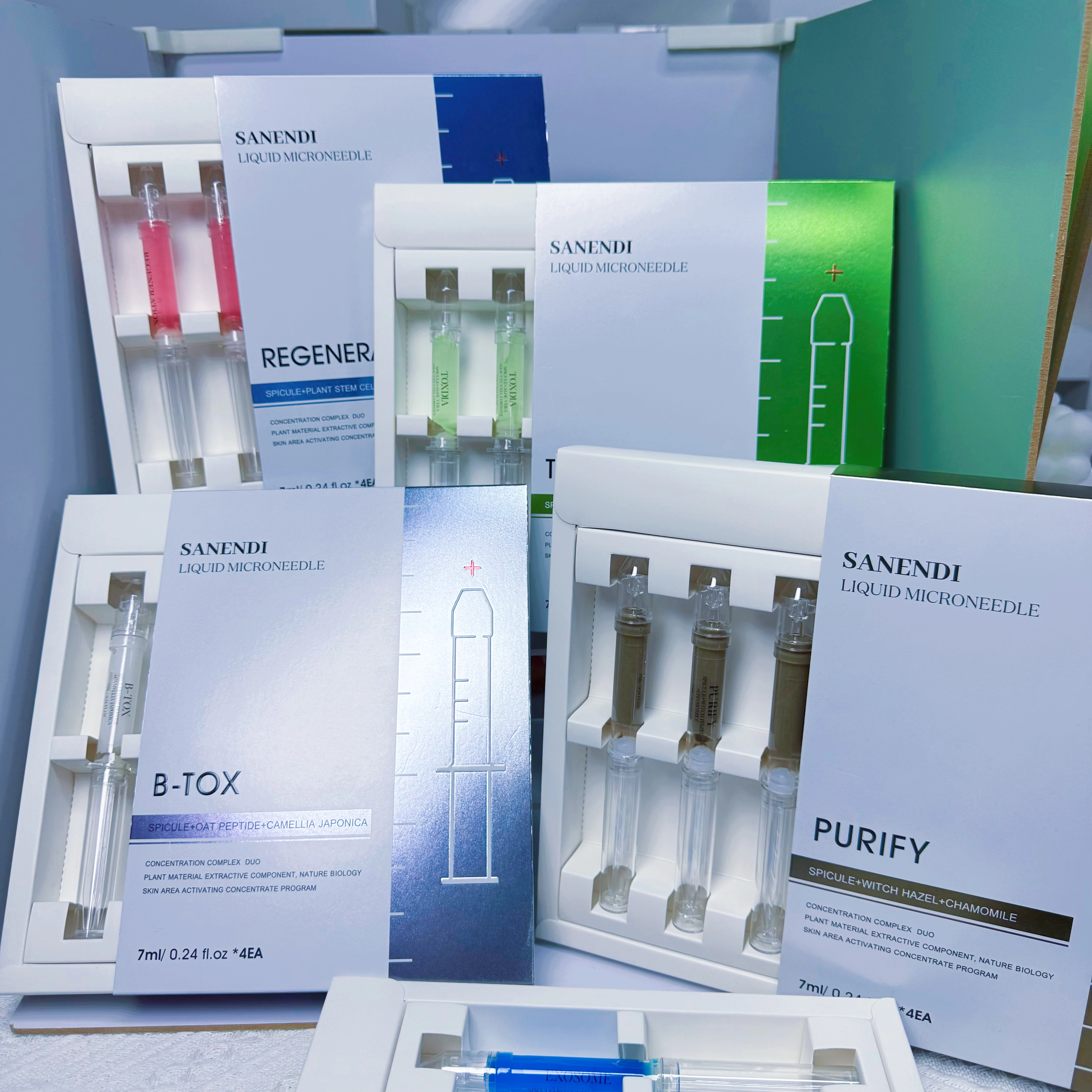 Sanendi coréen Reedle Shot technologie liquide microcristal masque Facial peau hydratant hydratant l