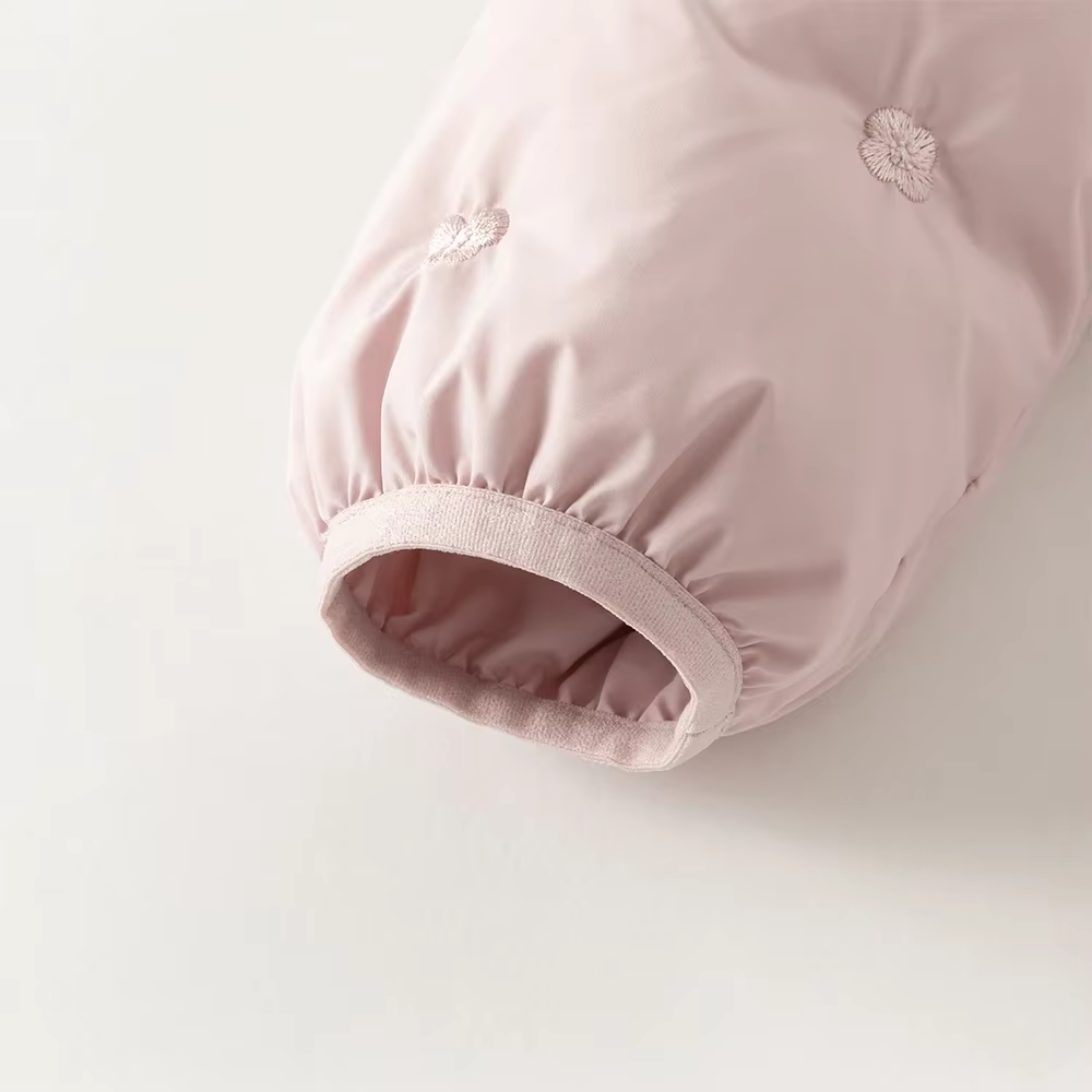 Dave Bella enfants filles Parka hauts hiver mode confortable duvet de canard blanc enfants doux mign