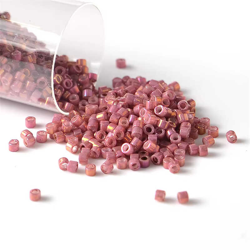 10 g/Tube JP Miyuki Delica 11/0 perles de rocaille en verre couleur métallique perles de rocaille en
