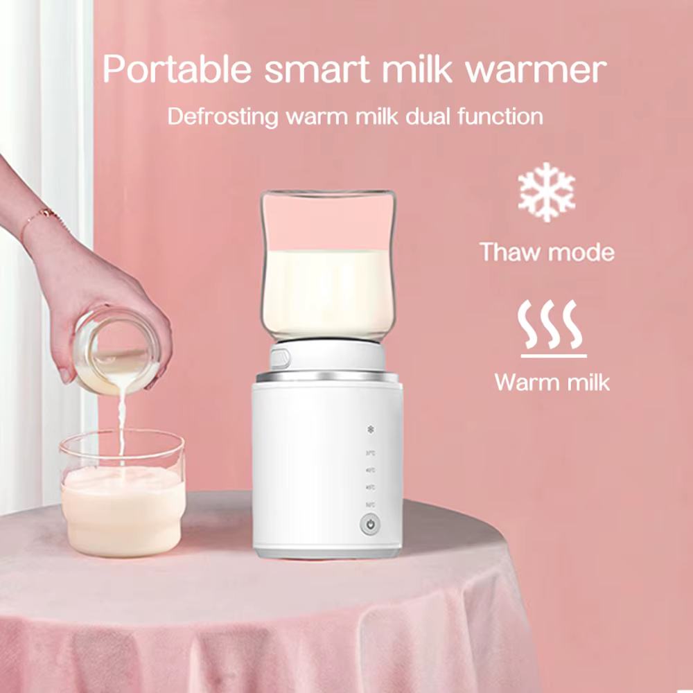 Chauffe-biberon sans fil N1, chauffe-lait portable rechargeable par USB + stérilisateur, ensemble de